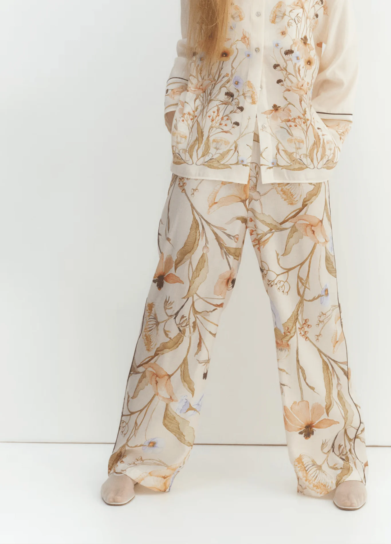 Ensemble pantalon kimono | Magnolia - Image 2