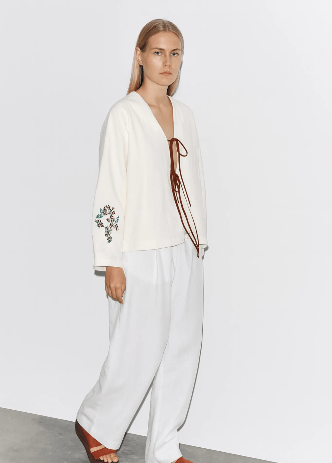 Kimono court beige | Apolline - Image 4