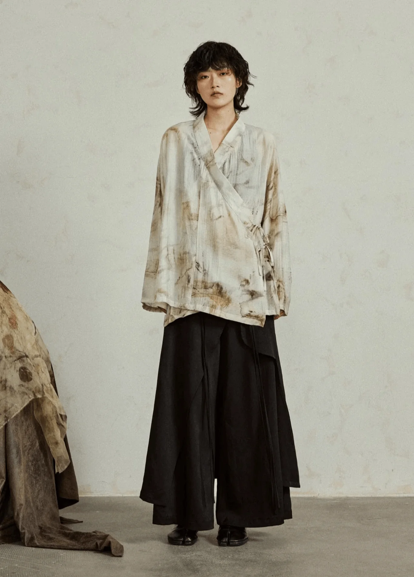 Kimono court | Sumi-e