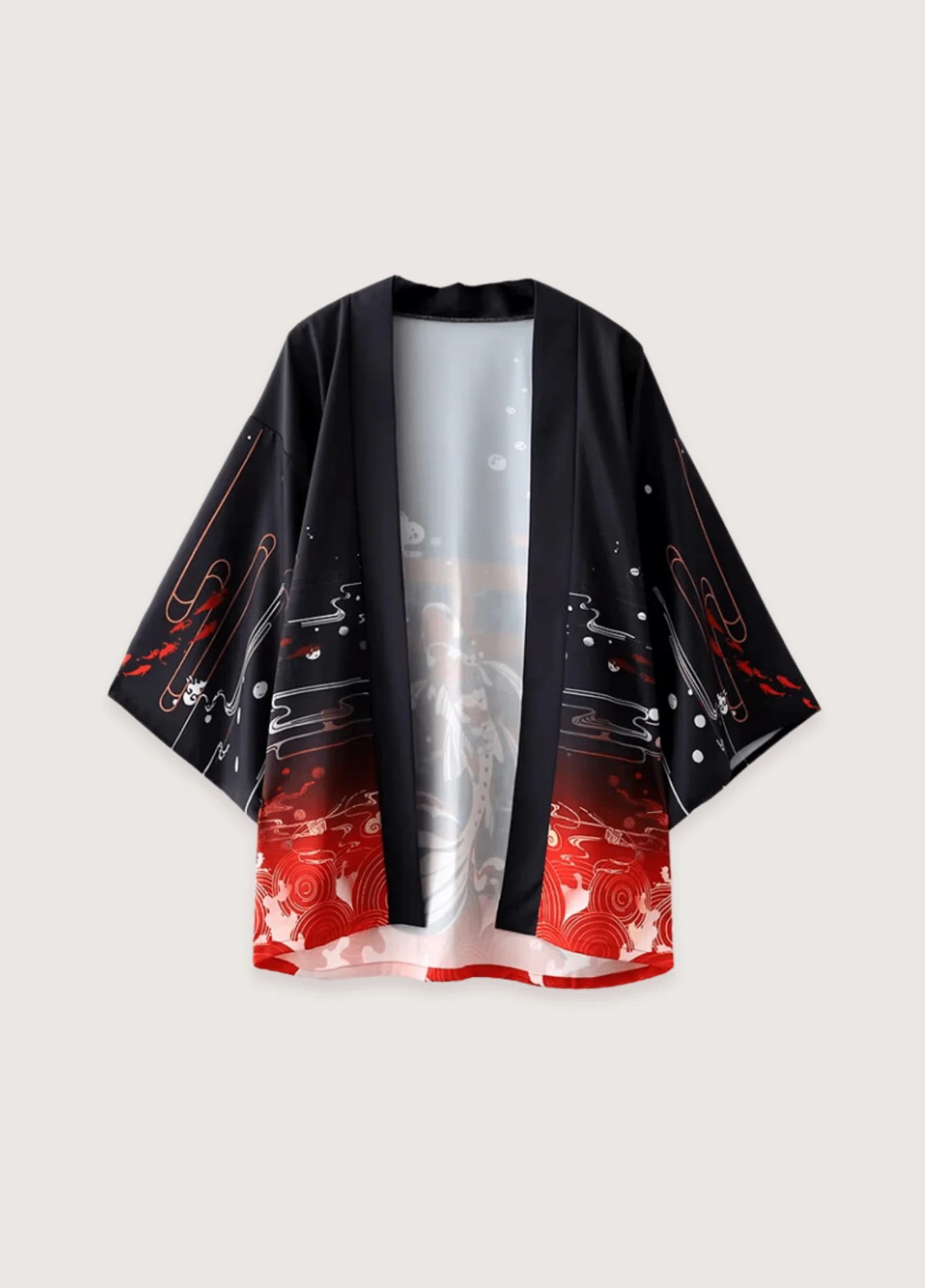 Kimono japonais | Élégance Aquatique - Image 2