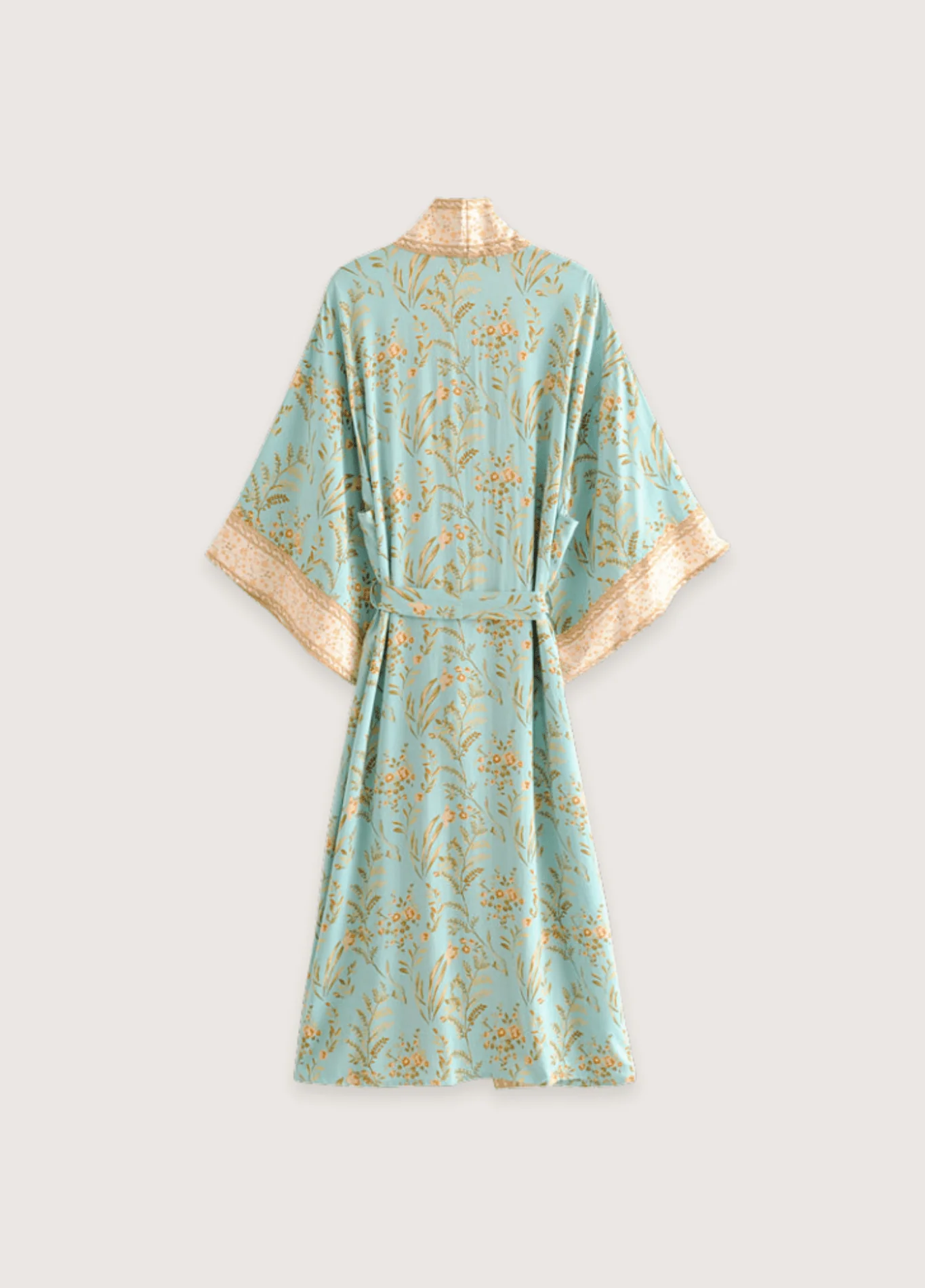 Kimono long bleu | Daisy Bohème - Image 2
