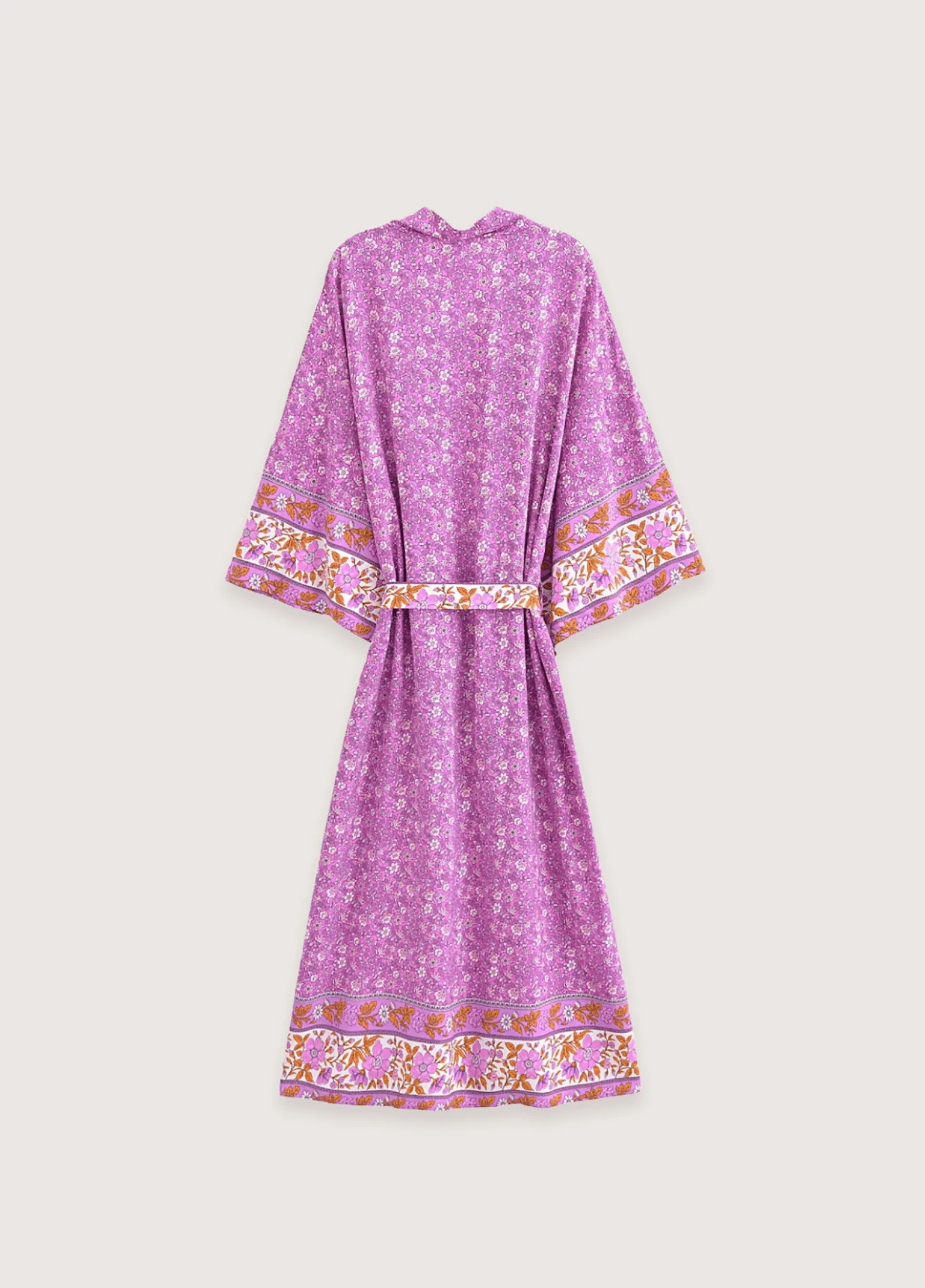 Kimono long | Floral Fuchsia - Image 2
