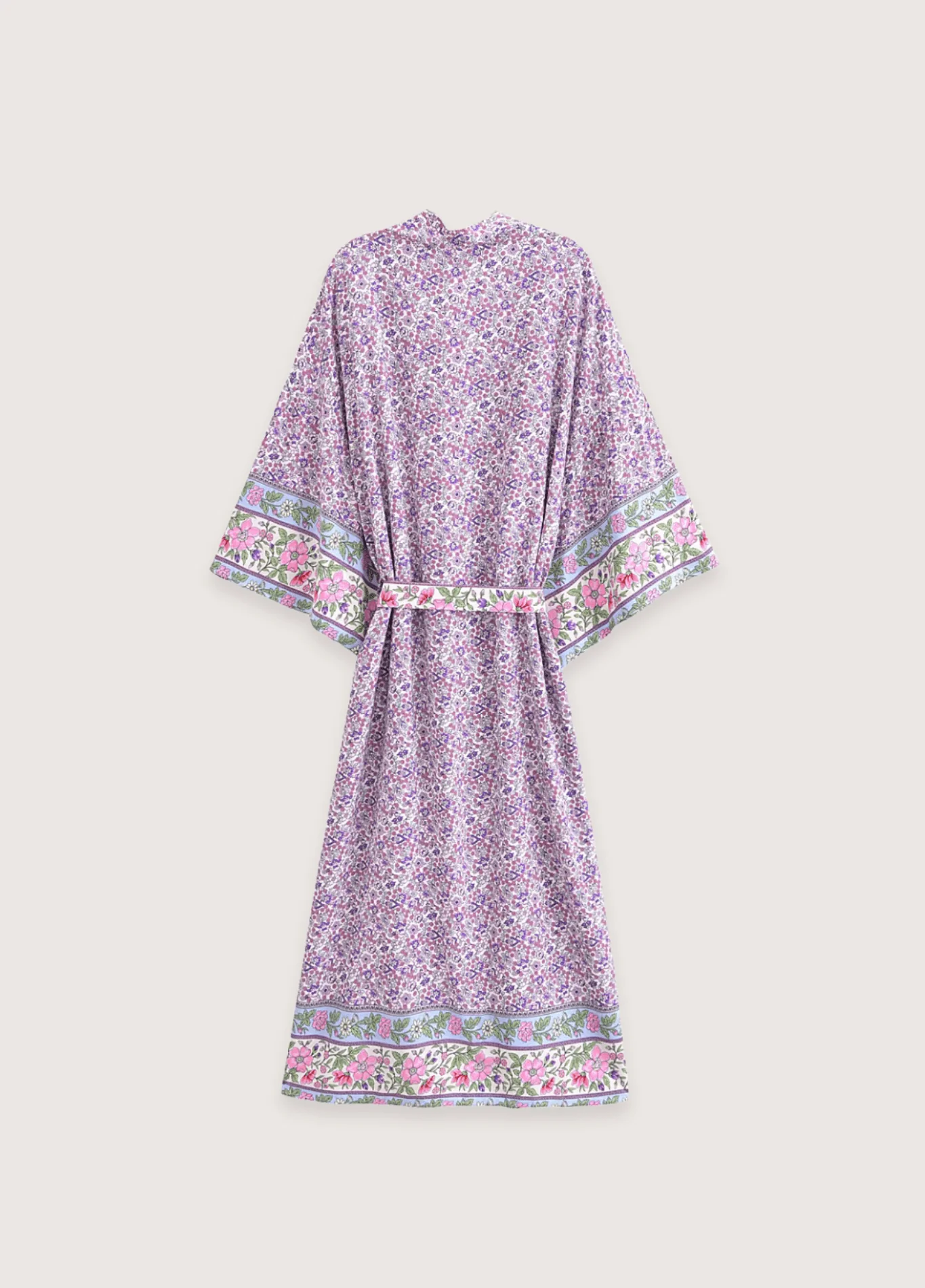 Kimono long | Floral Lilas - Image 2