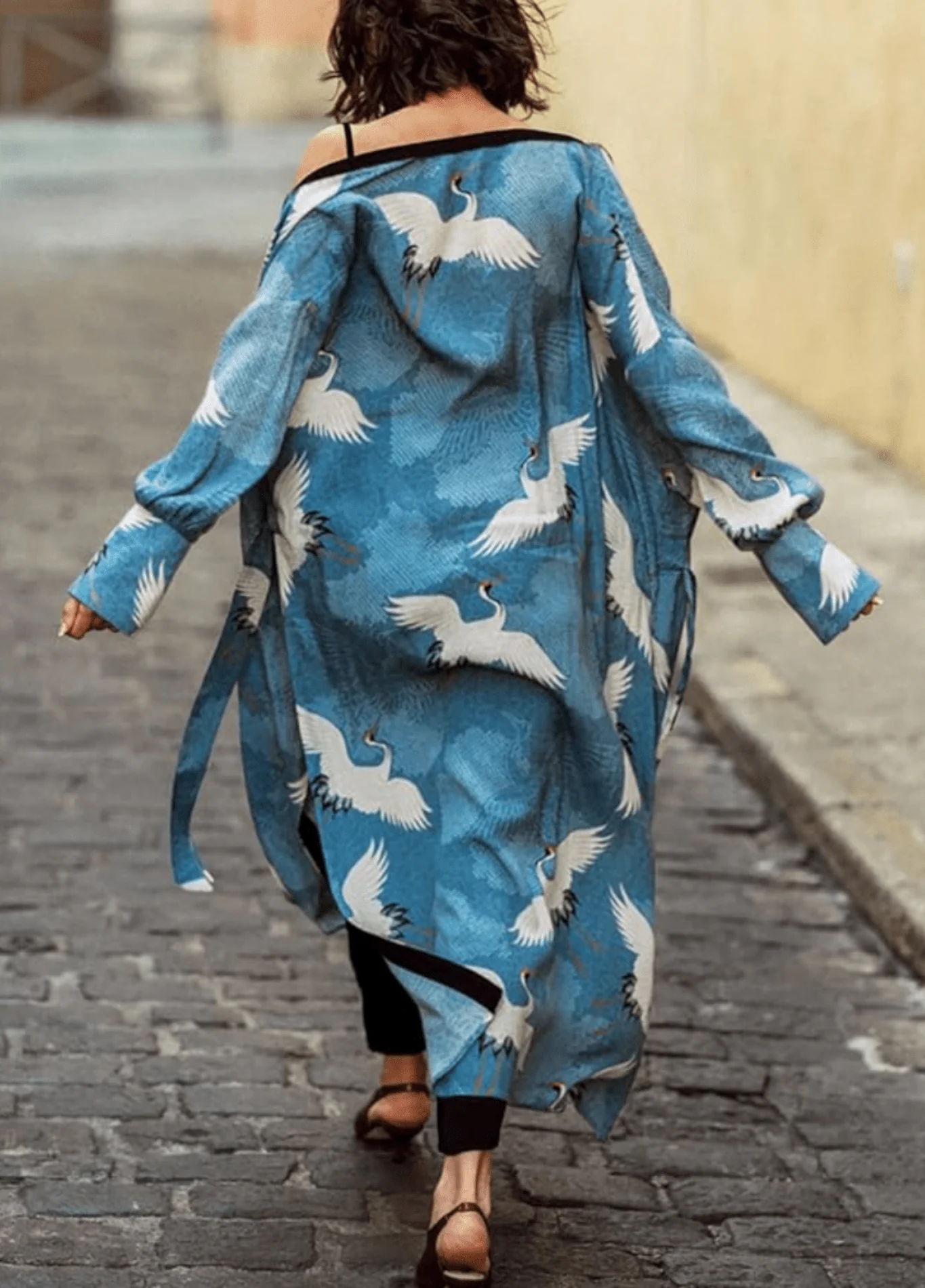 Kimono long | Grues Célestes - Image 3