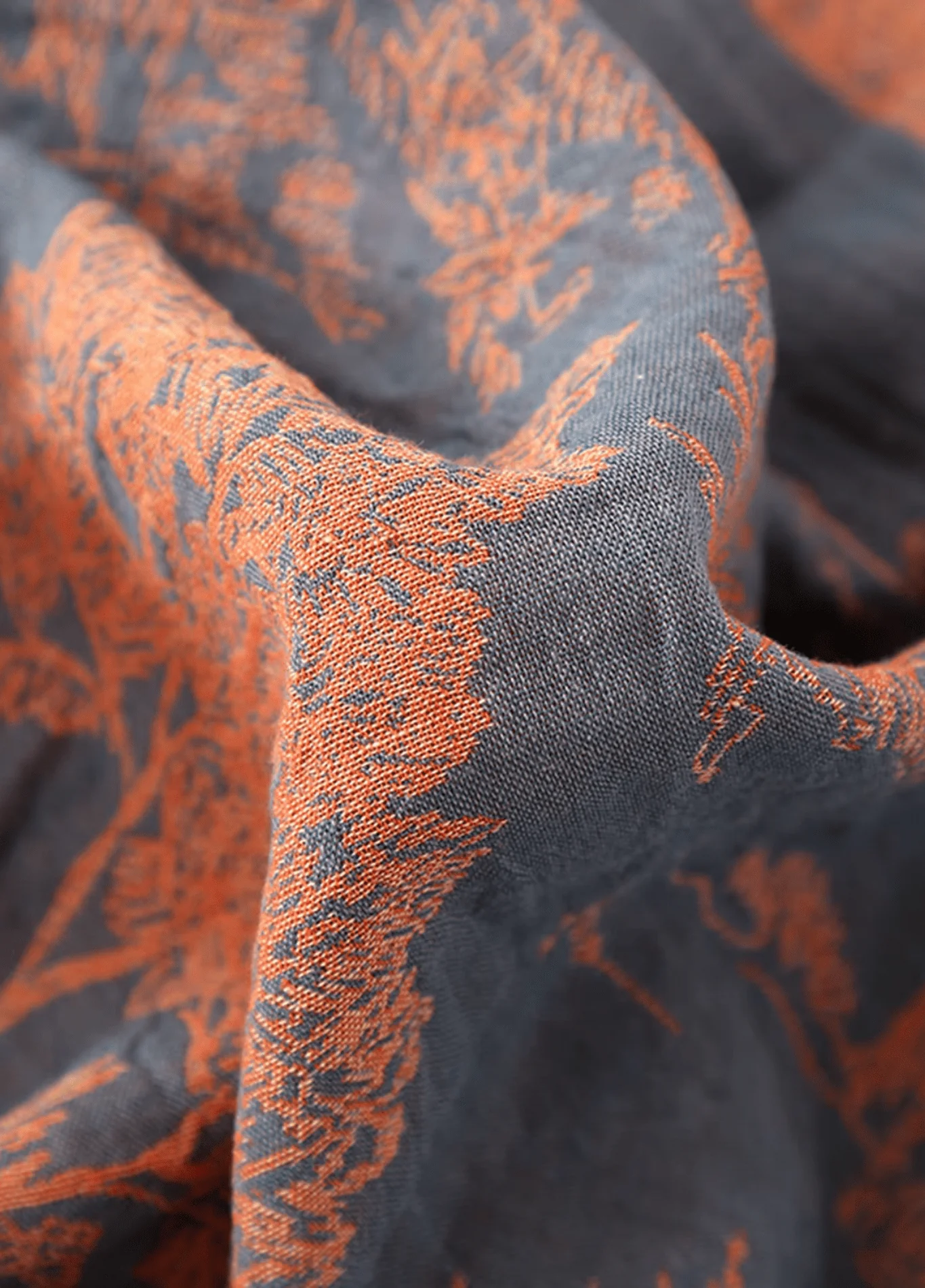 Peignoir kimono bleu homme | Ukiyo - Image 5