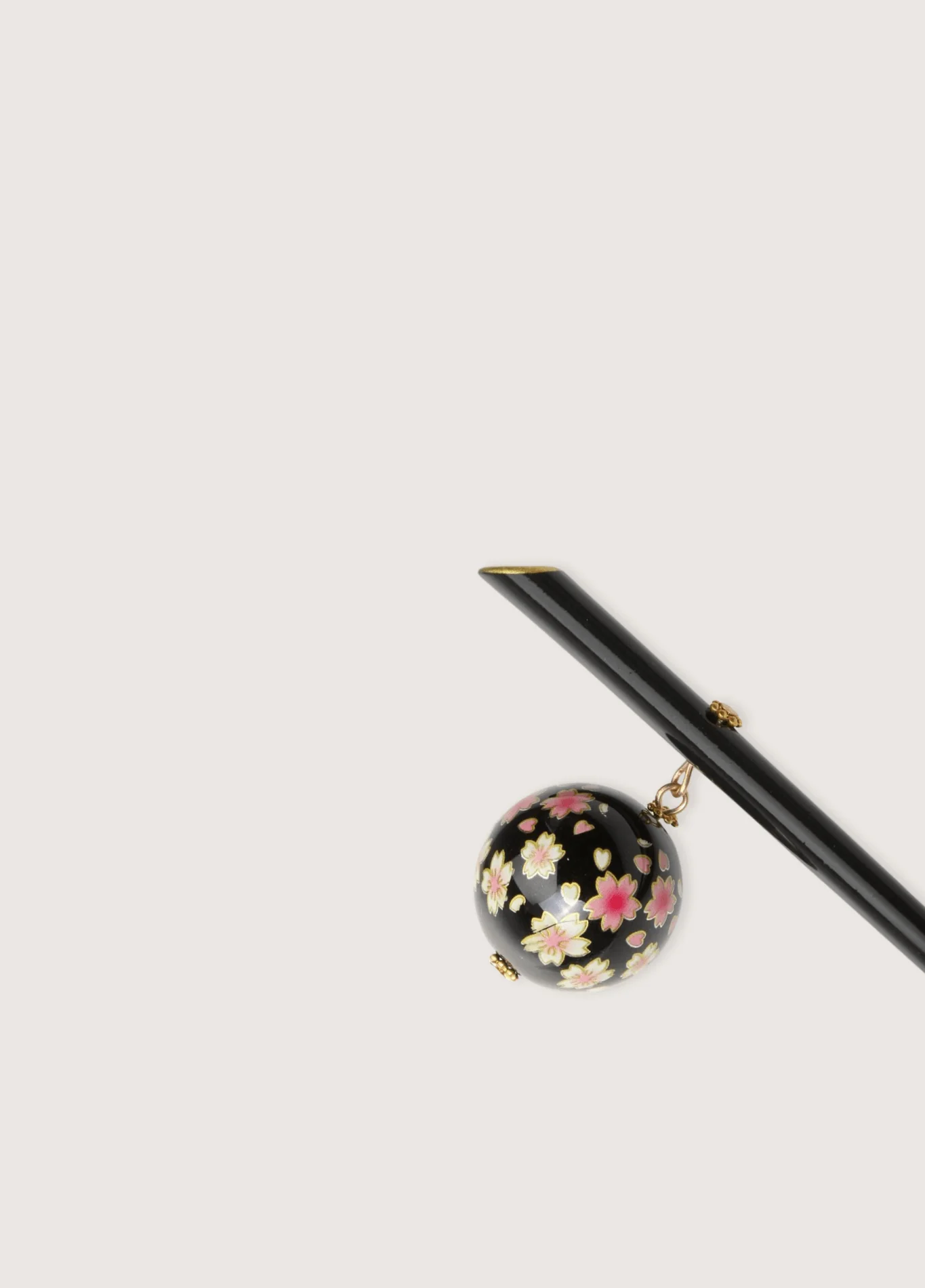 Pique cheveux noir | Kanzashi Sakura - Image 3