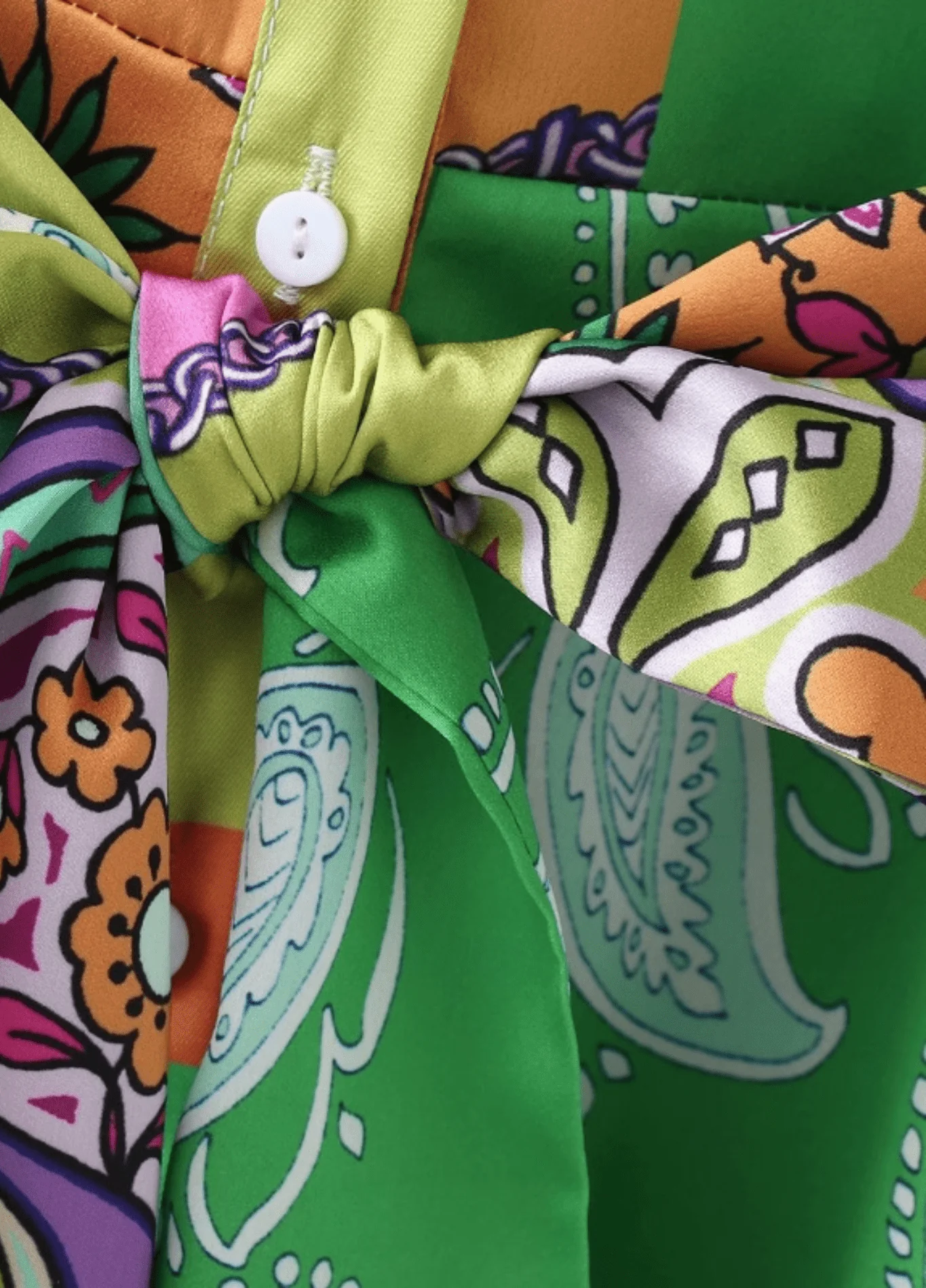 Robe kimono | Bohème Paisley - Image 2