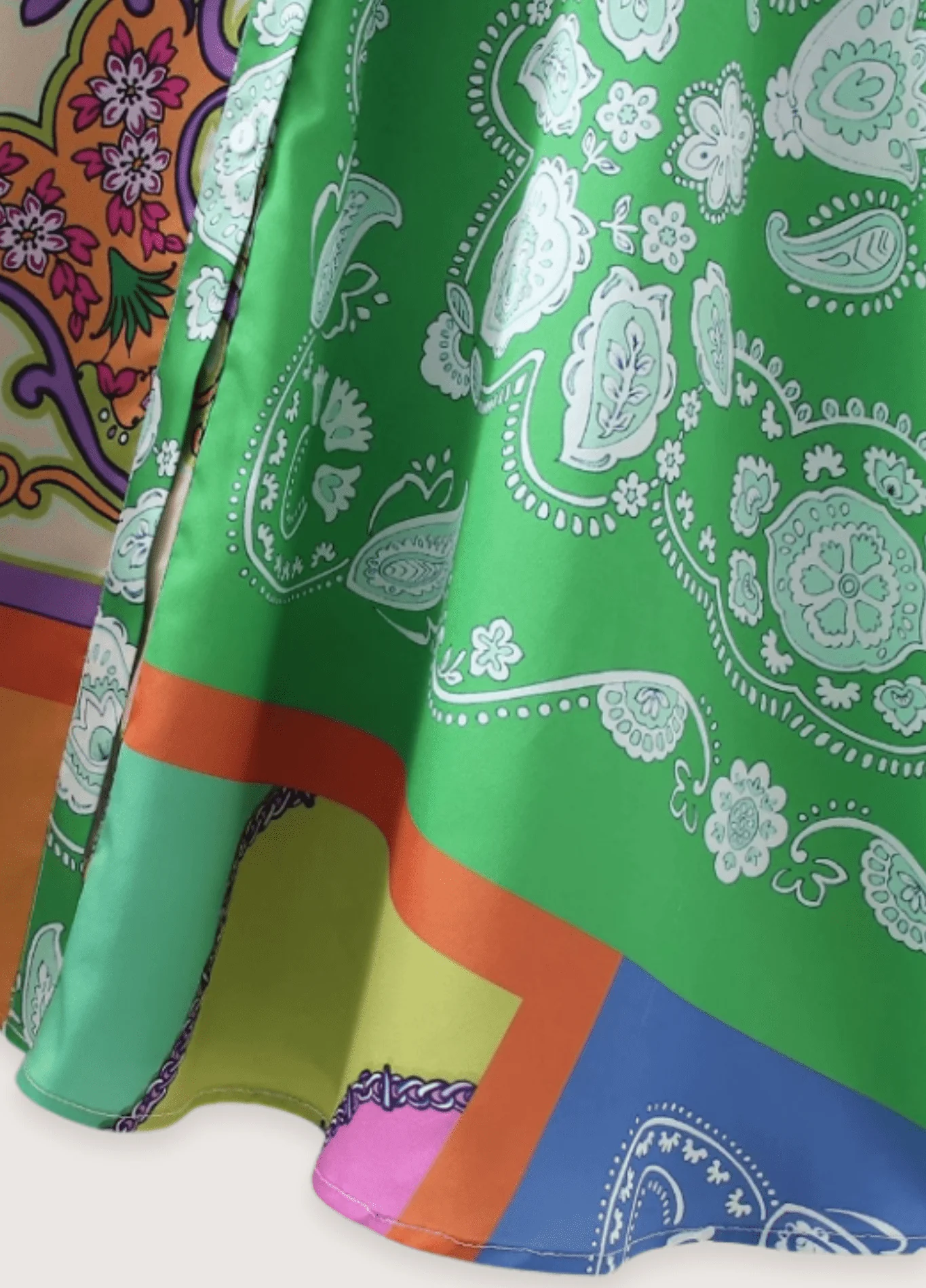 Robe kimono | Bohème Paisley - Image 3