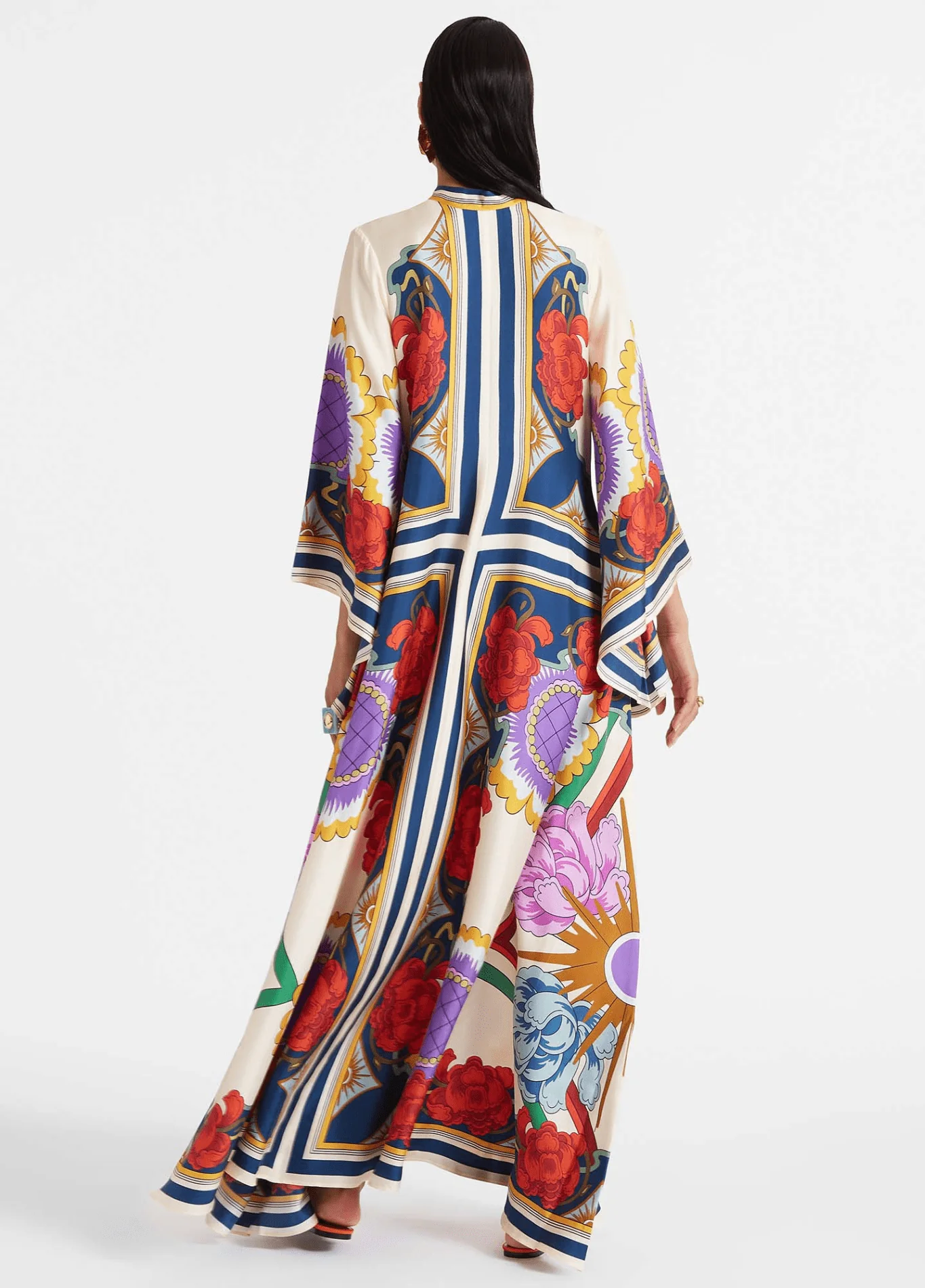 Robe kimono réversible | Baroque - Image 8