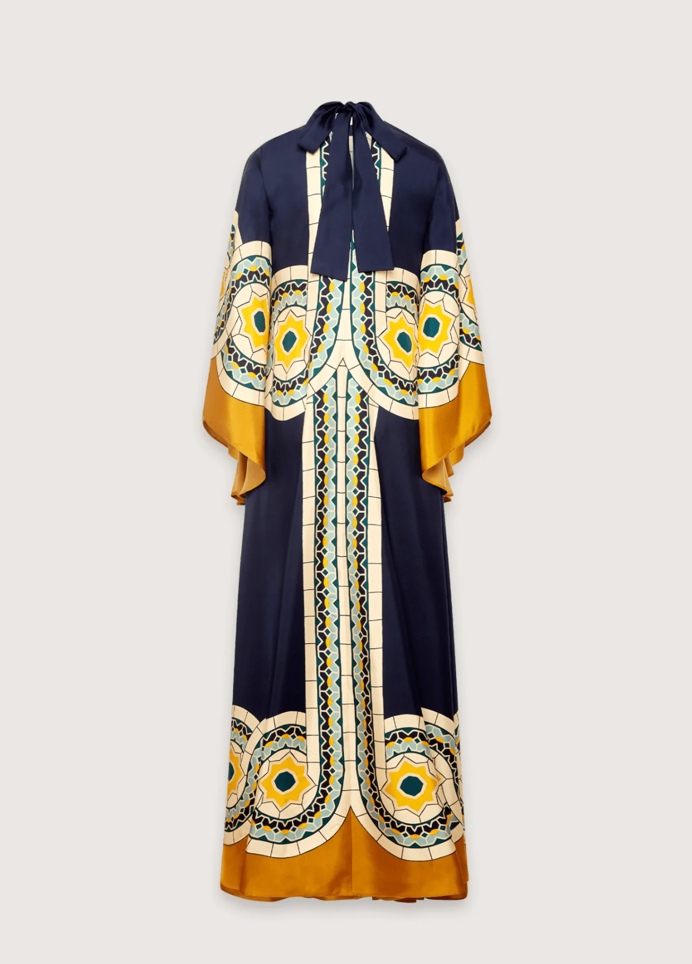 Robe kimono réversible | Méditerranée - Image 2