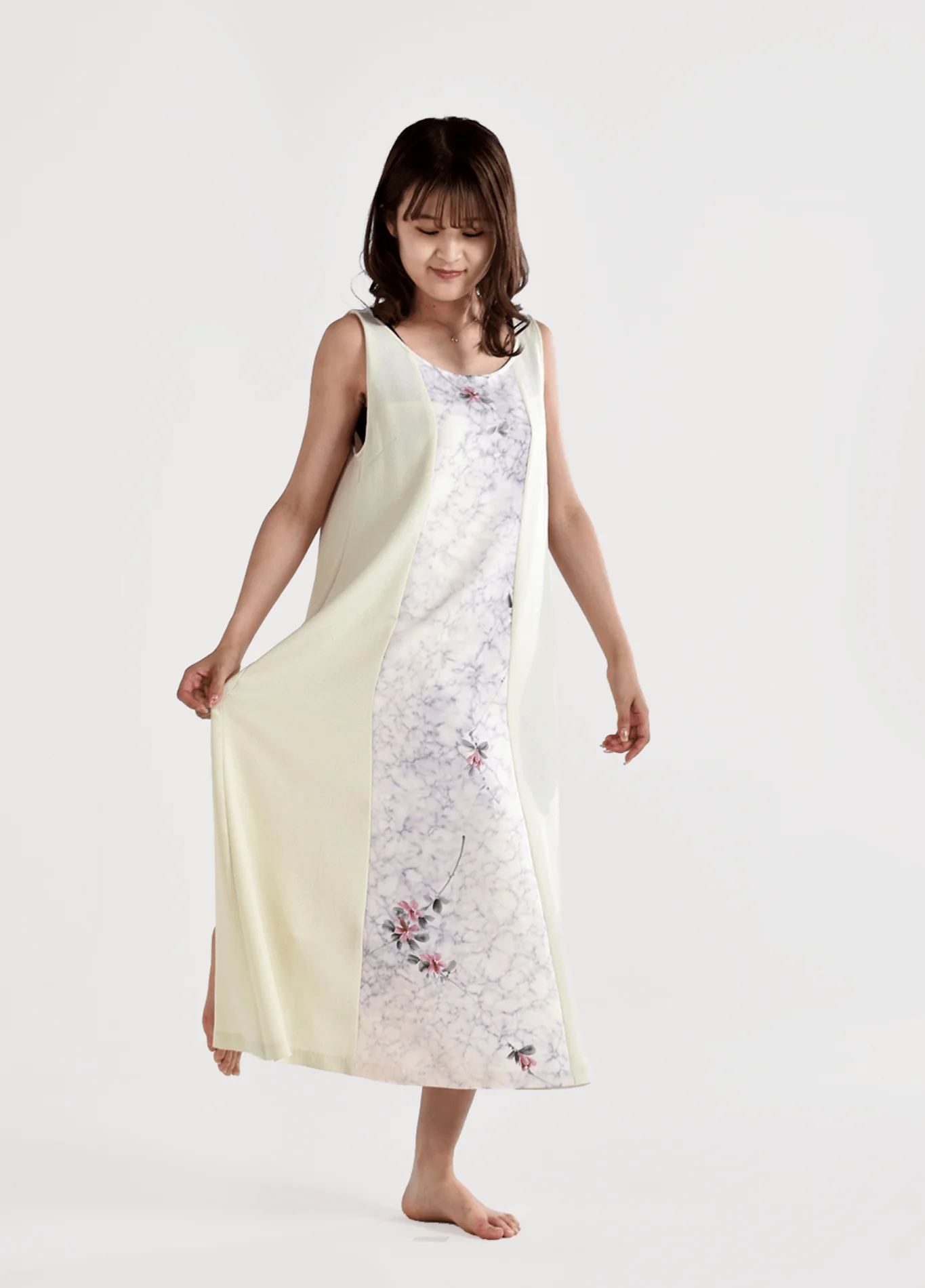 Robe kimono soie | Dairiseki