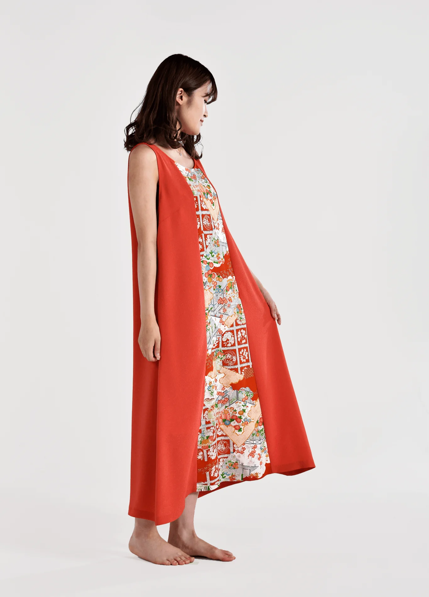 Robe kimono soie | Kodai Gara - Image 2