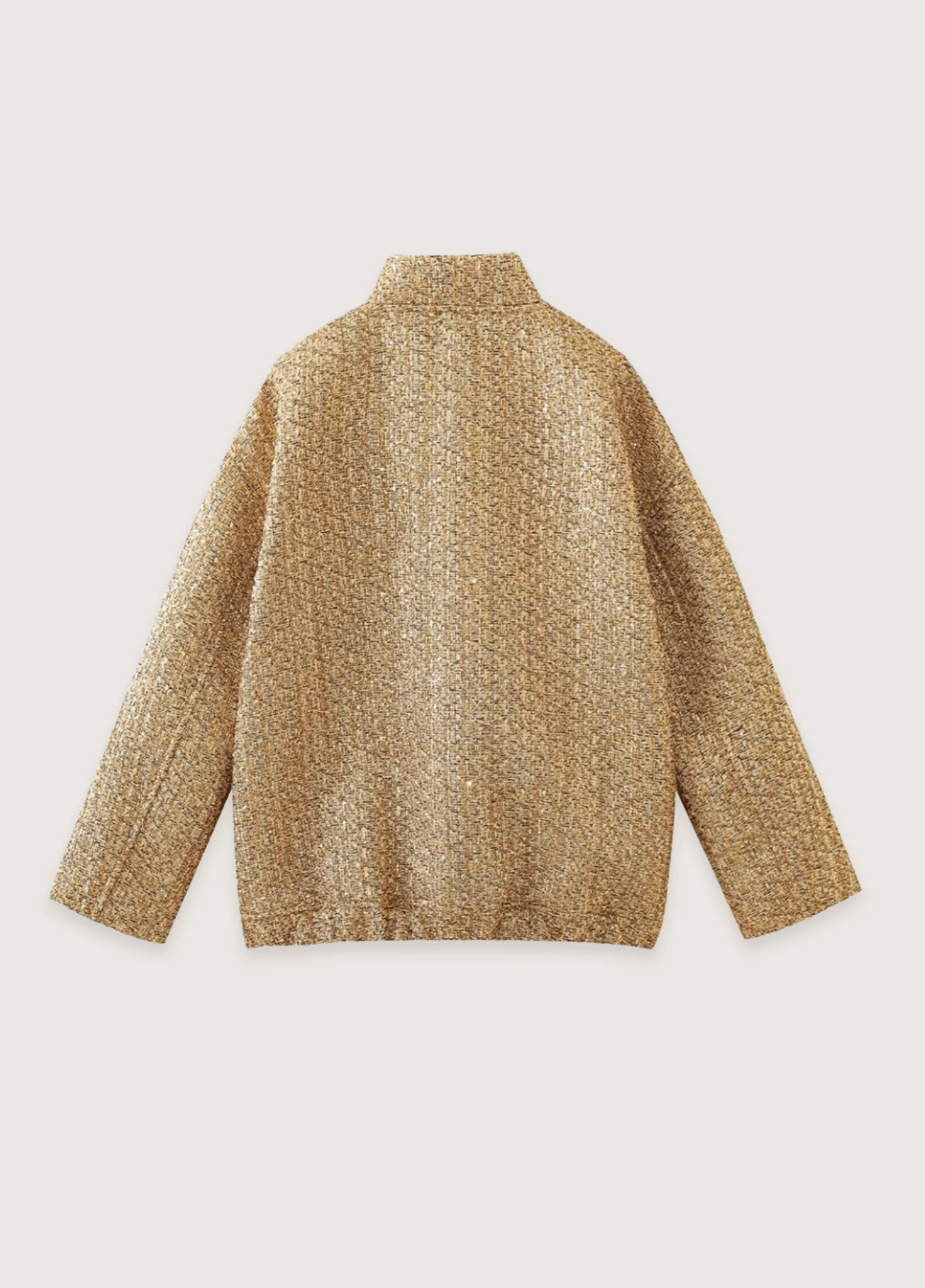 Veste kimono doré à paillettes | Hoshi - Image 3