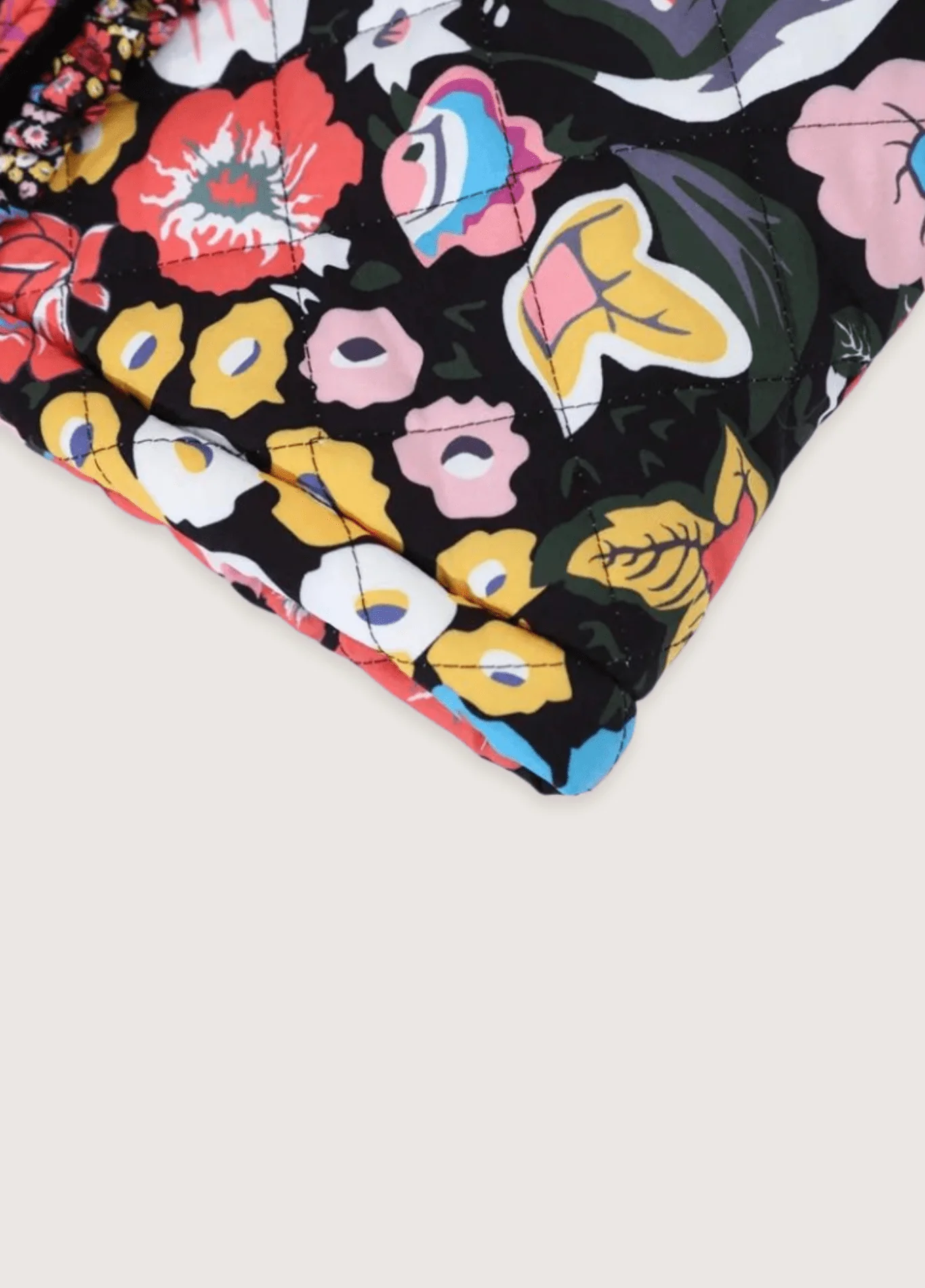 Veste kimono matelassée | Éclat Floral - Image 4