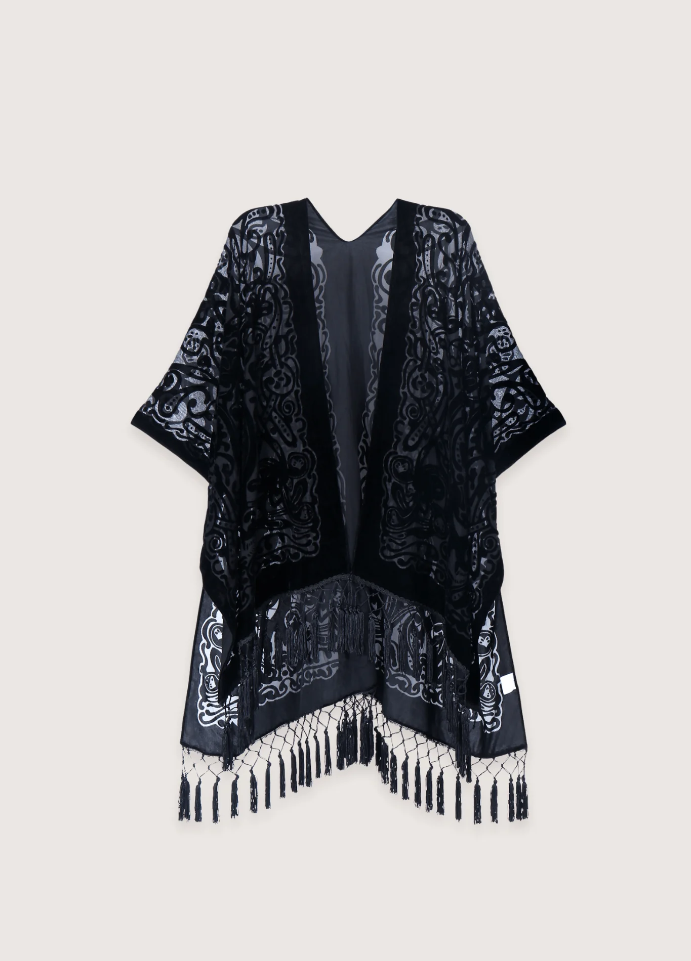 Veste kimono noir | Kuro