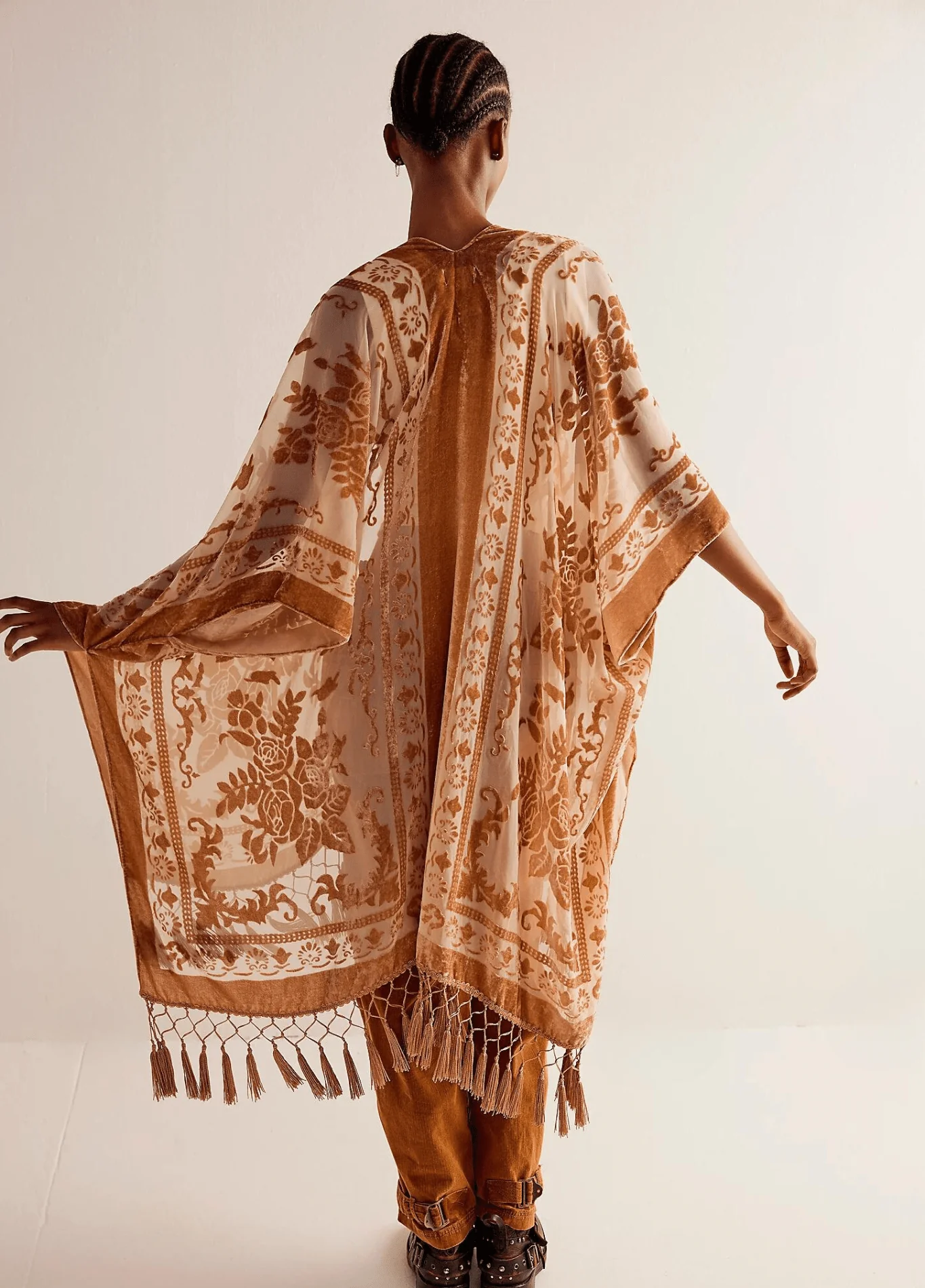 Veste kimono rose | Kuro - Image 5