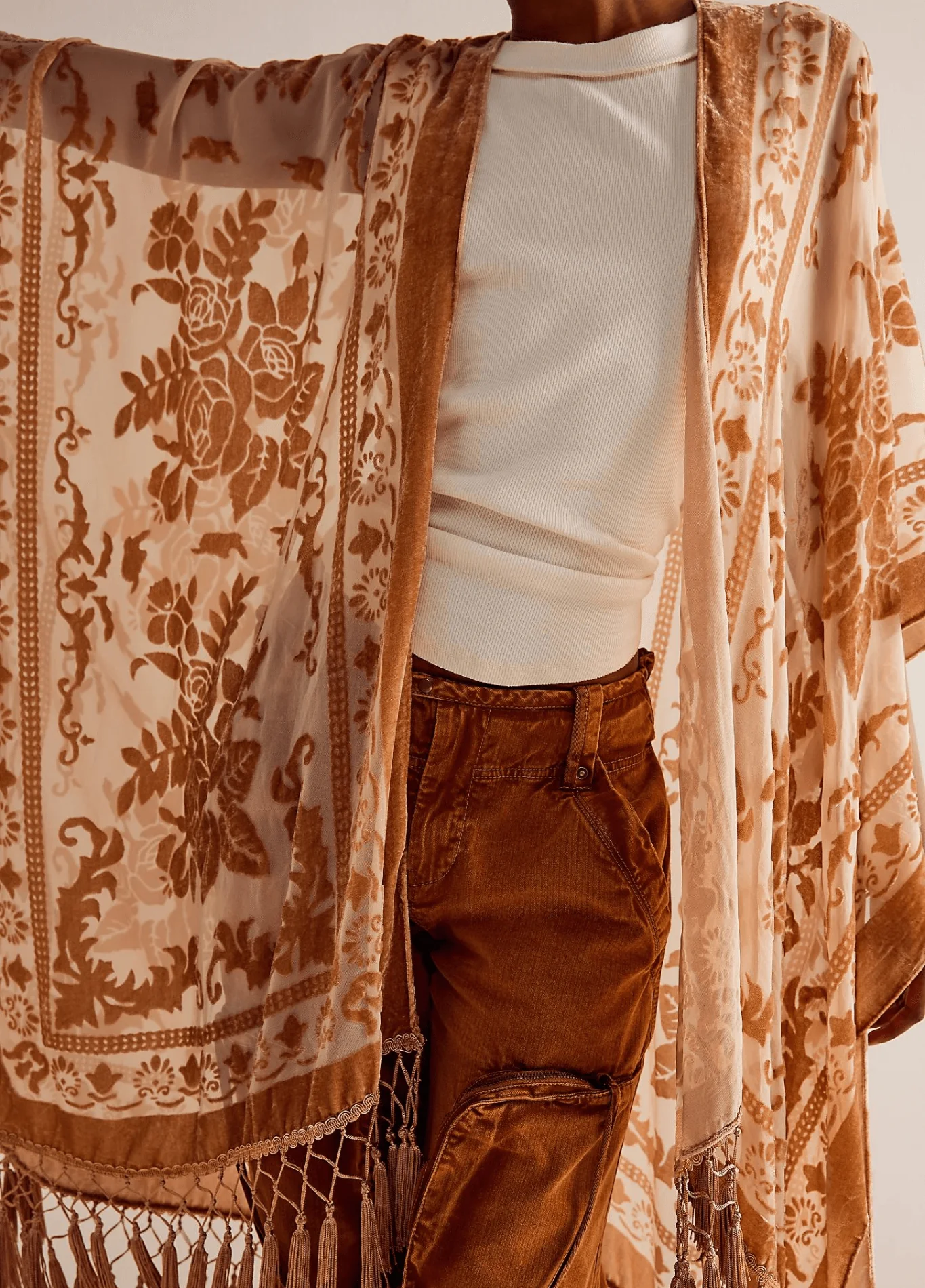 Veste kimono rose | Kuro - Image 6