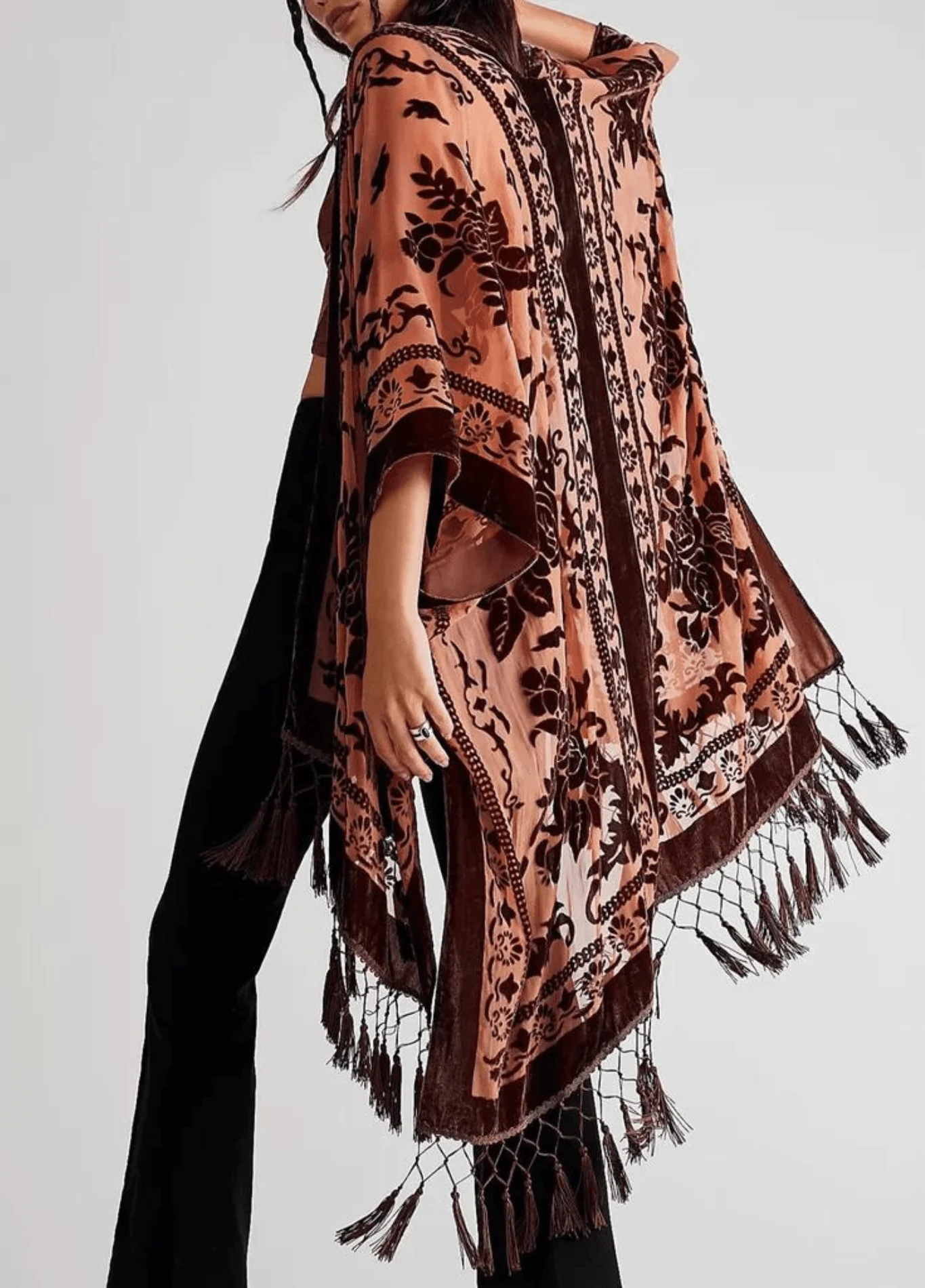 Veste kimono rose pâle | Kuro - Image 5